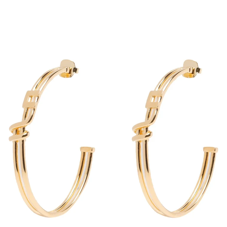 Alexander McQueen Logo Earrings