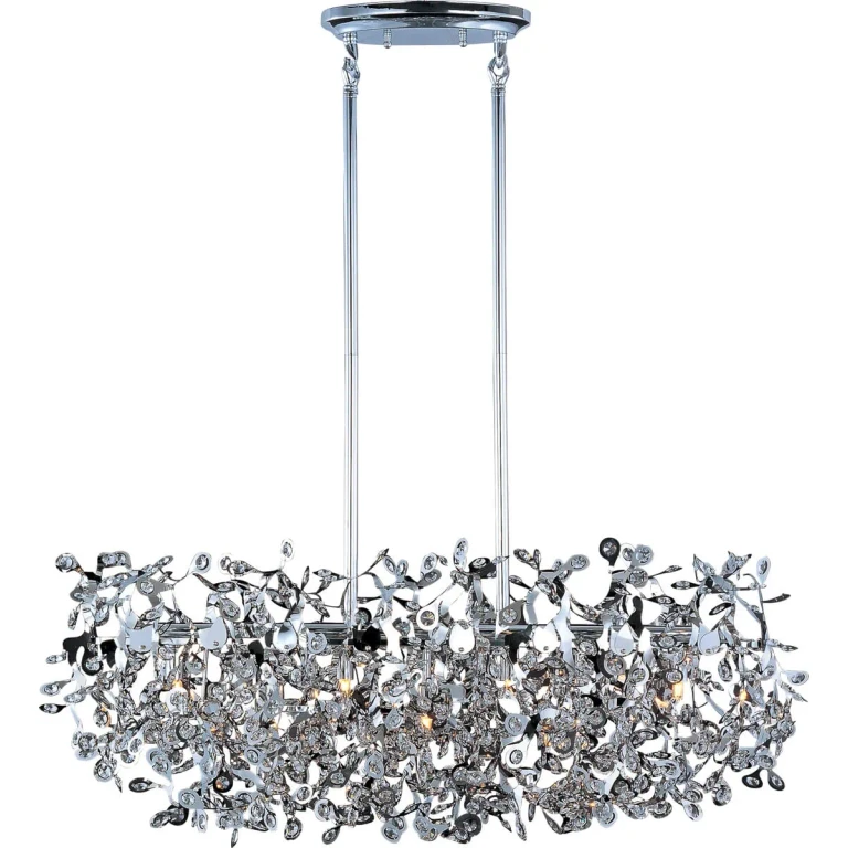 Comet 7-Lt Island Pendant in Polished Chrome
