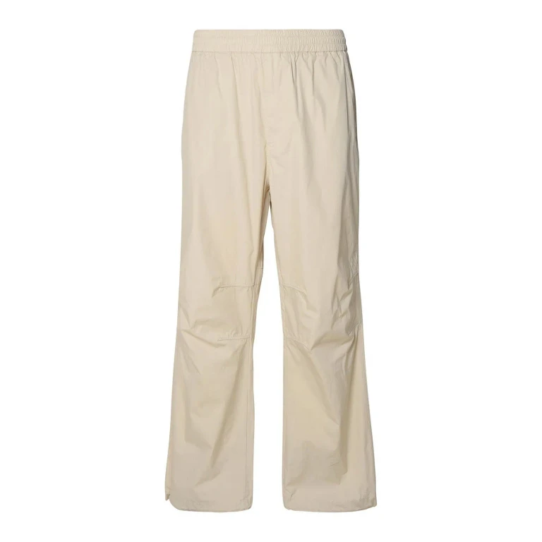 Calças Casuais Burberry para Mulher - Creme