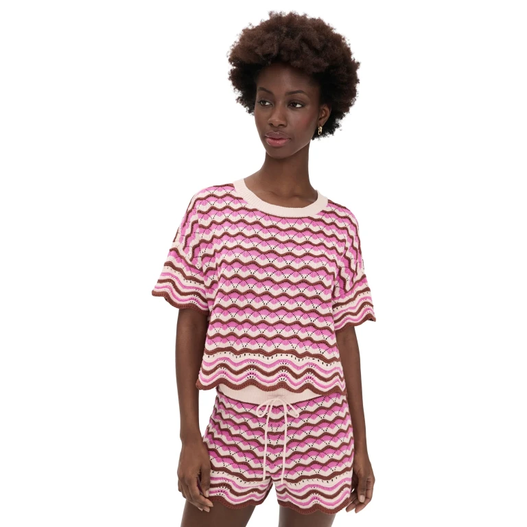 LSPACE Sunchaser Top Shell Yeah Crochet XL