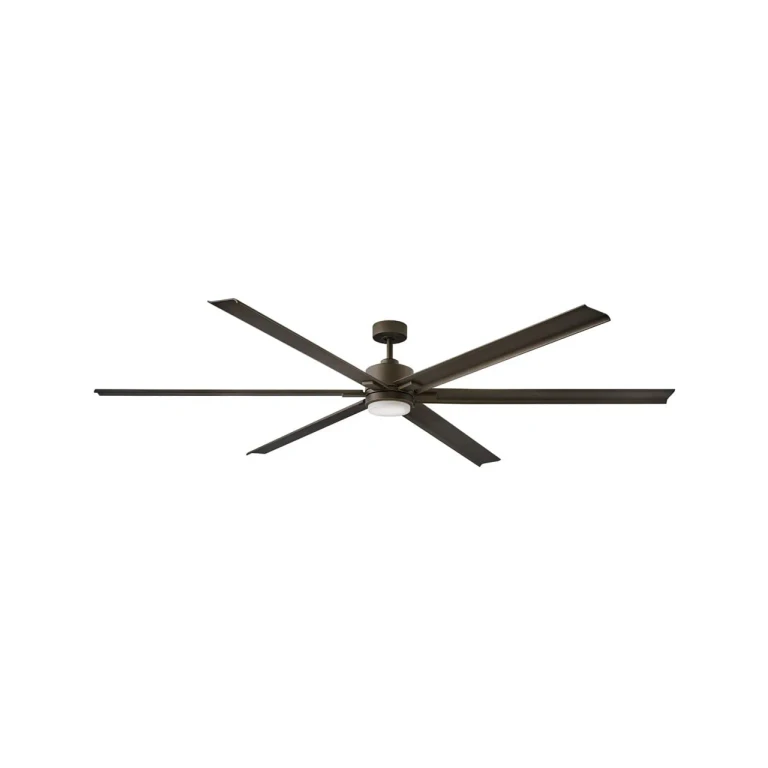 LED 99" Indoor Ceiling Fan in Metallic Matte Bronze