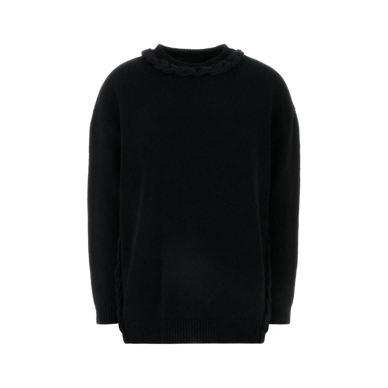 Moschino Black Wool Sweater
