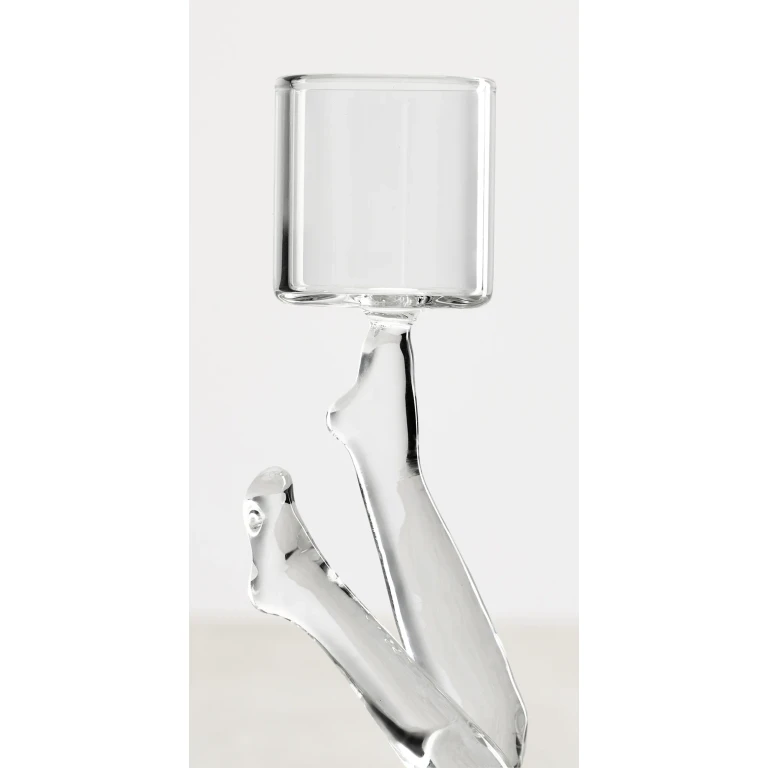 FAZEEK Tiptoe Candle Holder Clear One Size