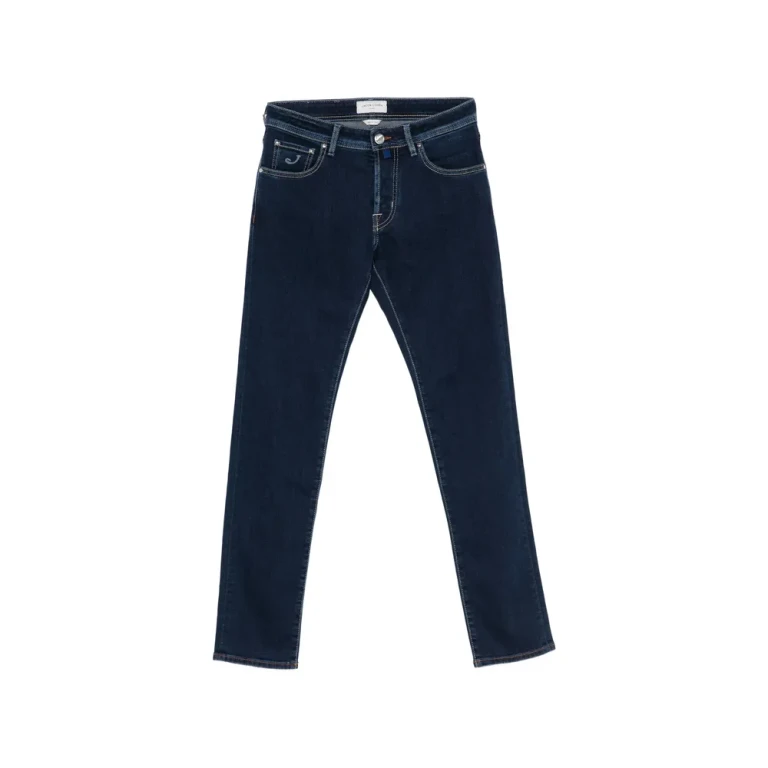 Jacob Cohën Logo-embroidered Jeans