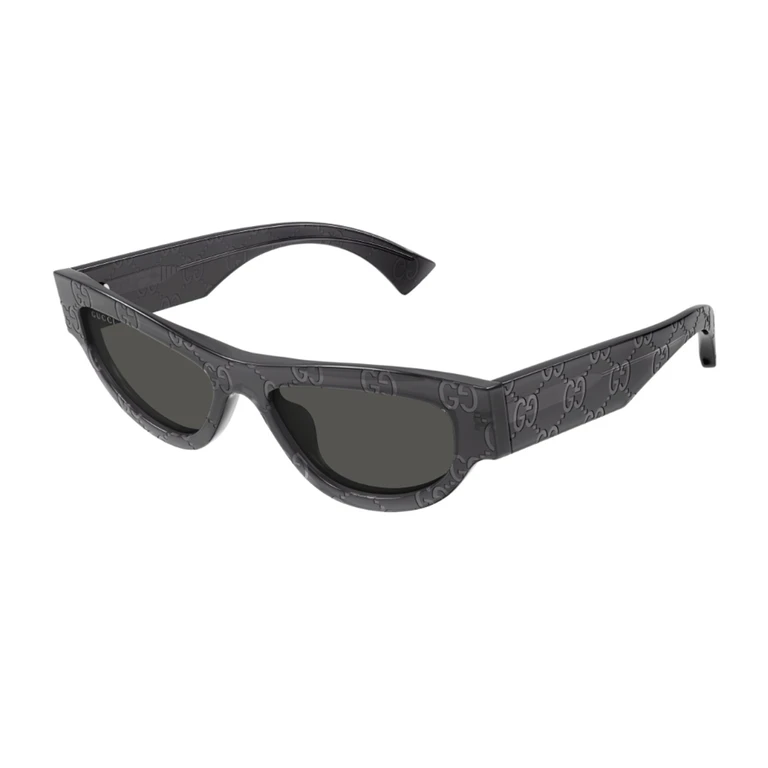 Gucci GG1834S Linea Name of Brand 016 Grey Grigio Serigrafato Recycled Acetate Occhiali Da Sole - Women