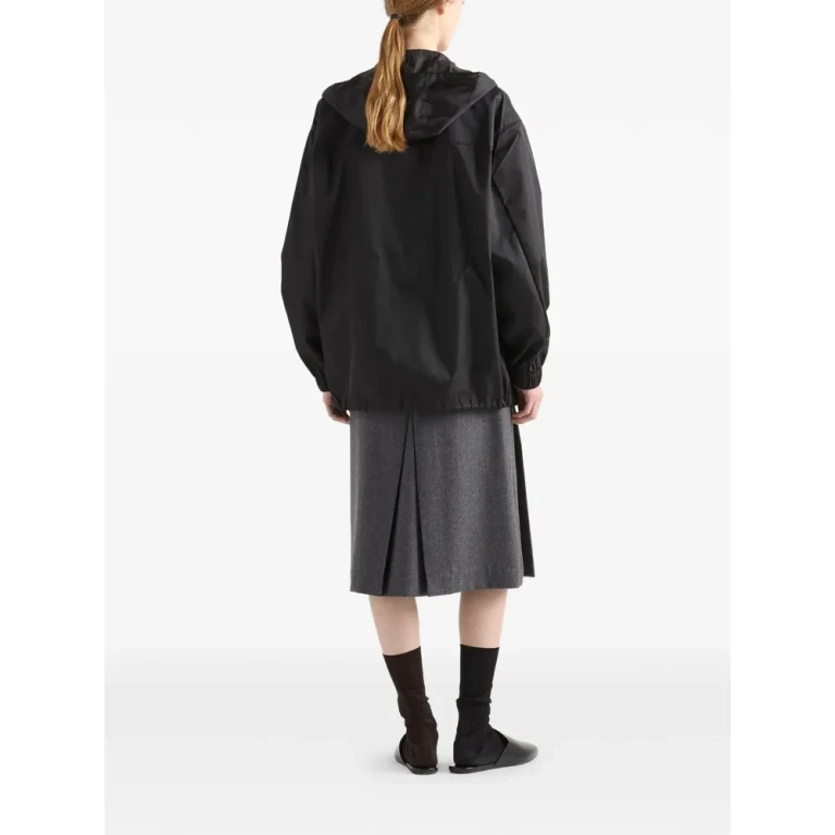 Prada Re-Nylon Hooded Jacket