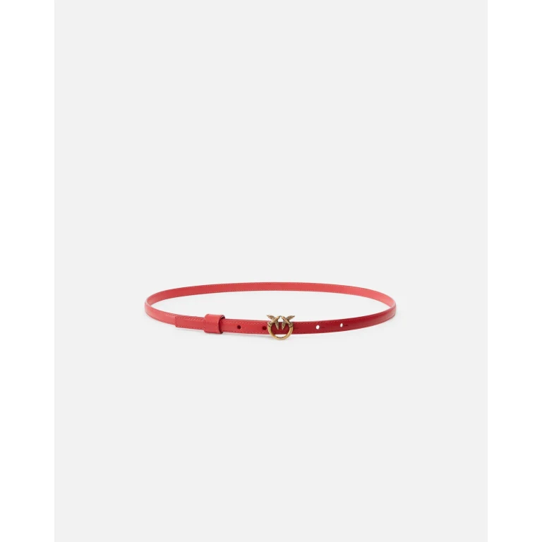 Pinko - Fine ceinture avec boucle Love Birds 1 cm - XS