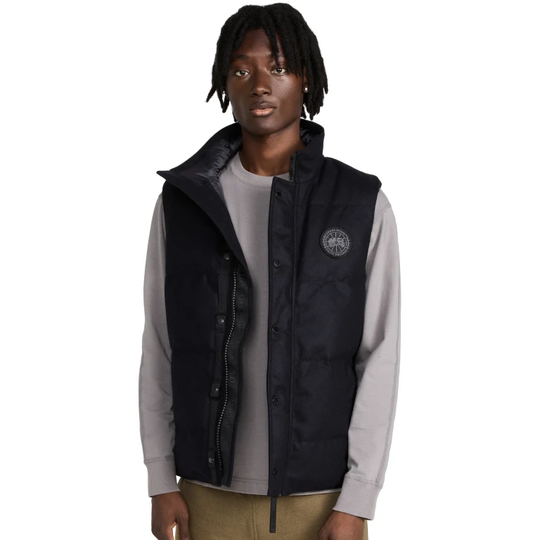 Canada Goose Garson Vest Wool Atlantic Navy XL