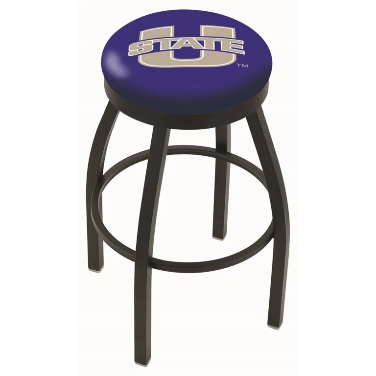 Black Swivel Counter Height Stool - USU