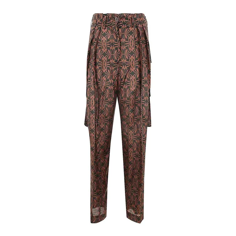 Dries Van Noten Pantalons Décontractés - Rose