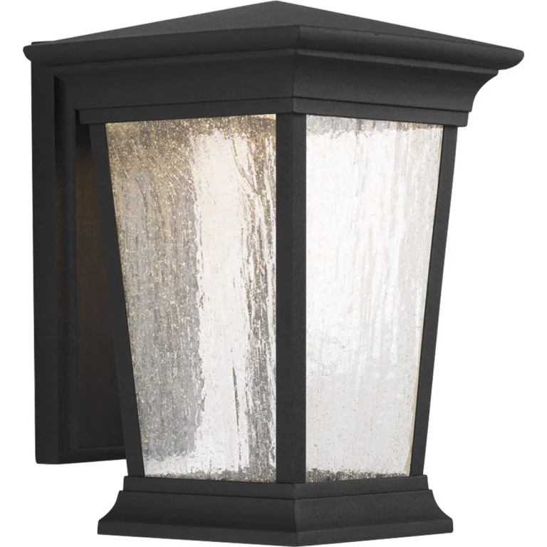 Black LED Wall Lantern from the Arrive Led Collection