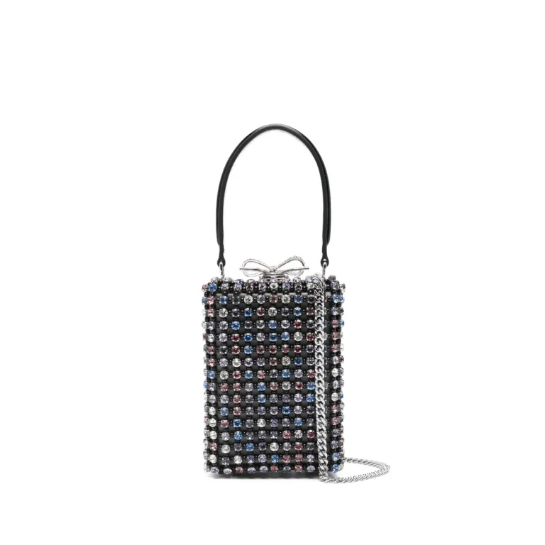 Self-portrait Micro Crystal-embellished Tote Bag