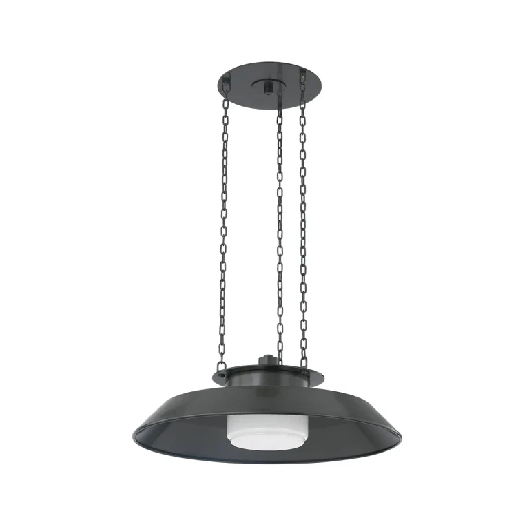 Distressed Bronze Pendant from the Woodrow Collection