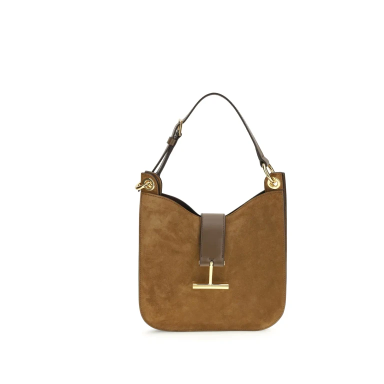 Tom Ford Sac Bandoulière - Marron