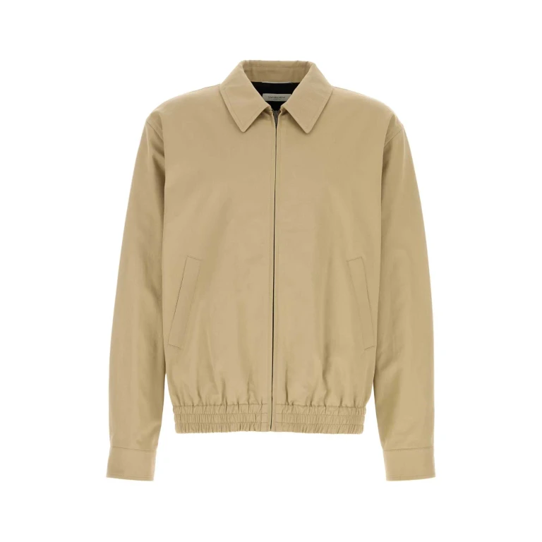 Saint Laurent Beige Gabardine Jacket