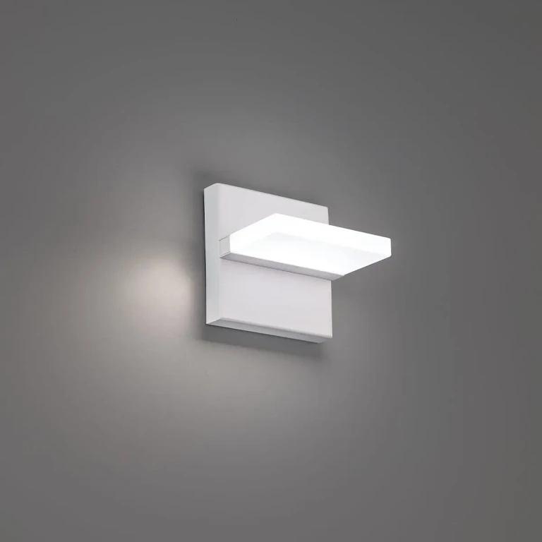 WAC Oslo 3000K Outdoor Wall Light in White - WS-W23105-WT