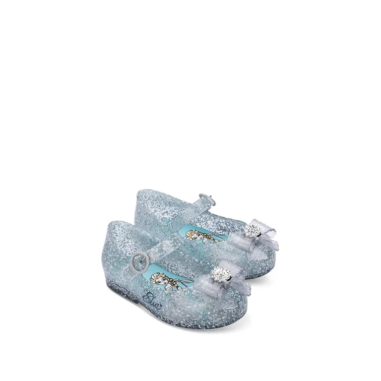 Mini Melissa Girls' Mini Sweet Love Disney Princess Flats - Toddler