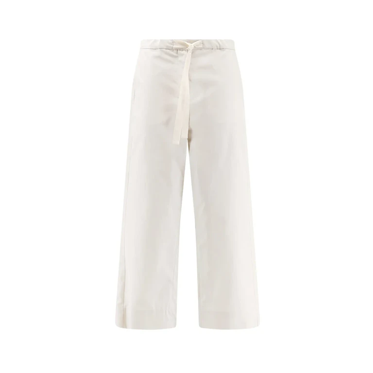 'S Max Mara Smmargento Vissuto Cotton Trousers