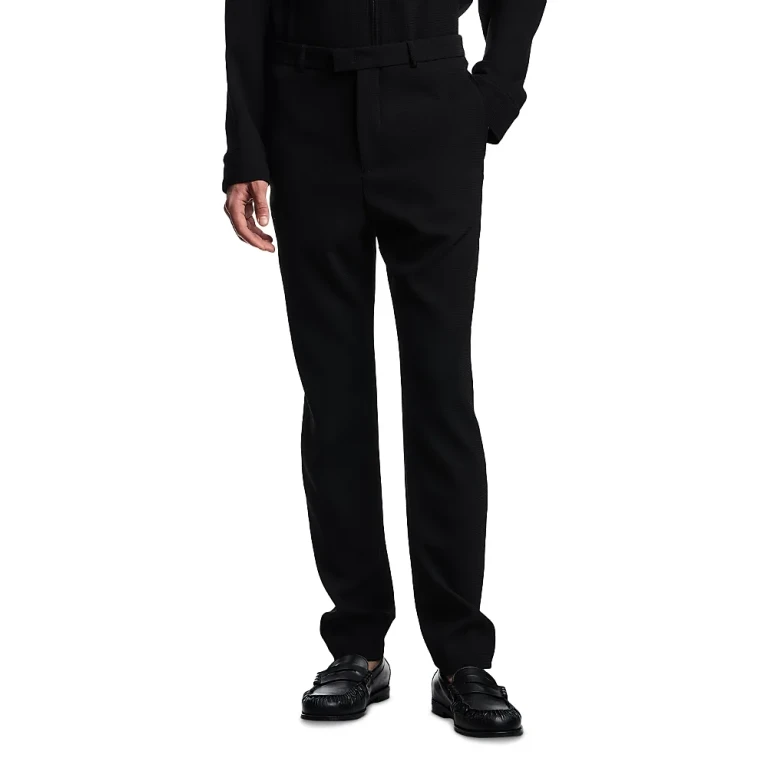 Emporio Armani 3D Crepe Jersey Trousers
