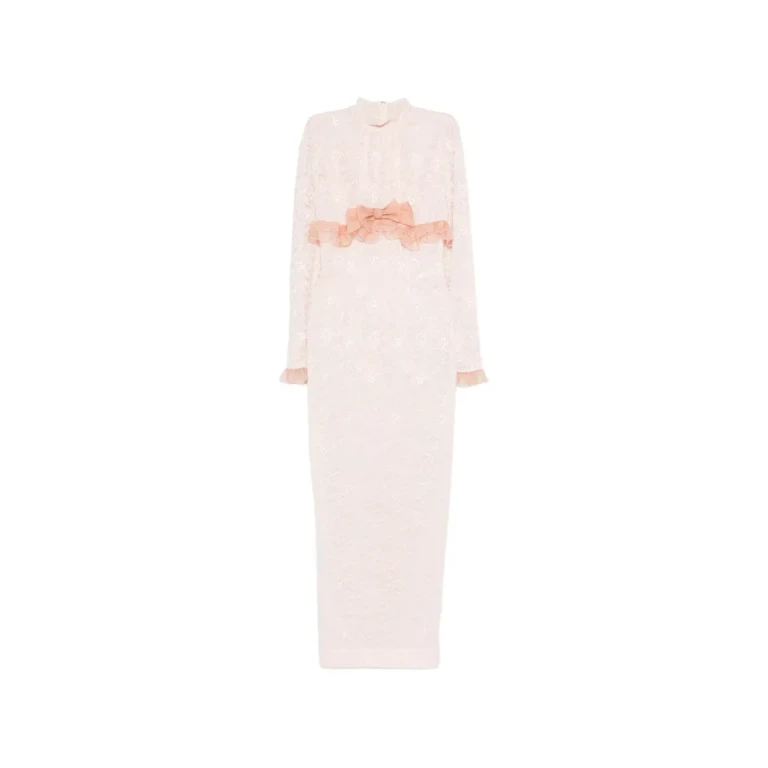 Alessandra Rich Lace Maxi Dress
