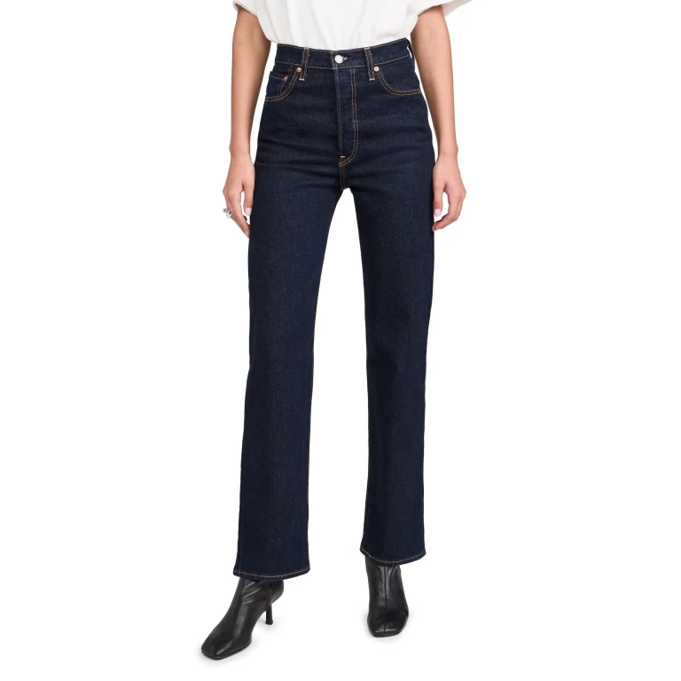 Levi's Ribcage Full Length Jeans Small Course 27