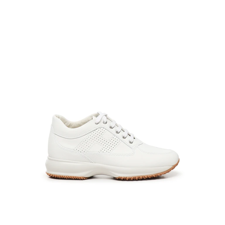 Hogan Sneakers White Calfskin - Women
