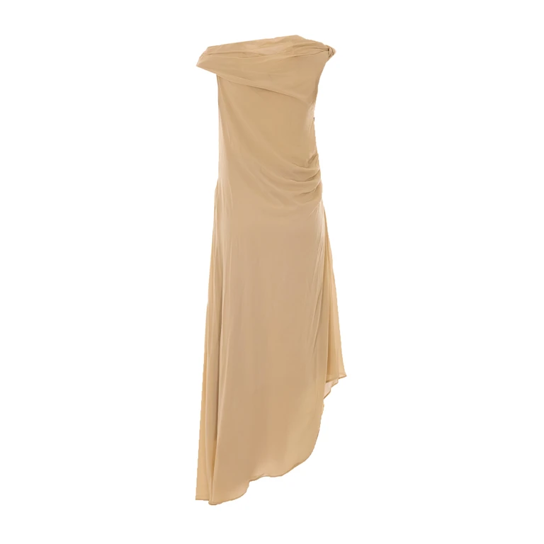 Aniye By Dresses Beige Polyester - Women