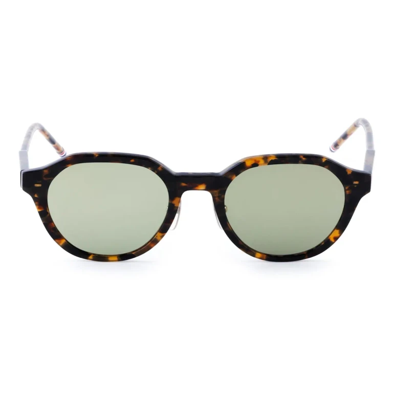 Thom Browne Oval - Dark Brown Sunglasses