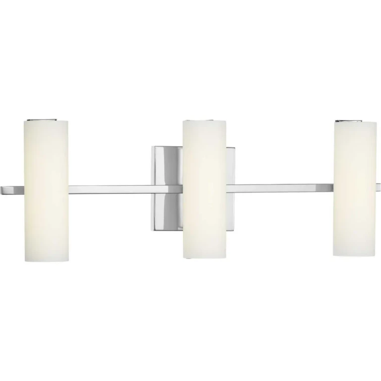 Polished Chrome LED Bath from the Colonnade Led Collection