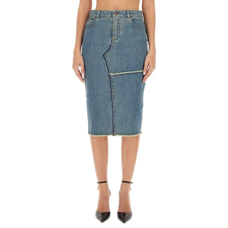 Gonna midi in denim Tom Ford