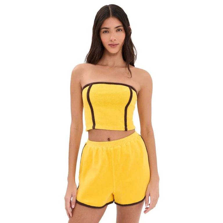 Haut de bikini bandeau STAUD Cruise Sunshine M