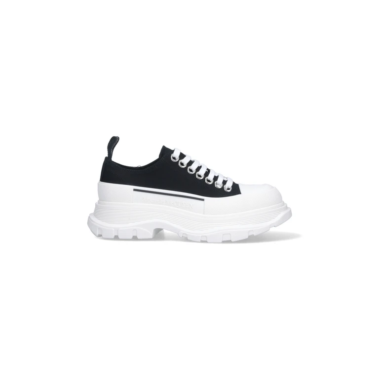 Alexander McQueen Sneakers Black Cotton - Women