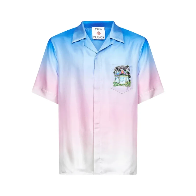 Casablanca Volcano Kurzarm-Grafikshirt