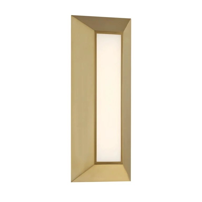 Soft Brass LED Wall Sconce from the Cartaya Collection