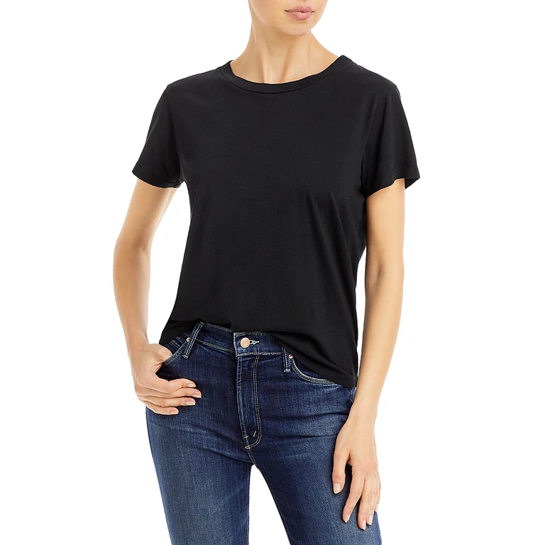 MOTHER The Lil Goodie Goodie Tee Black XS