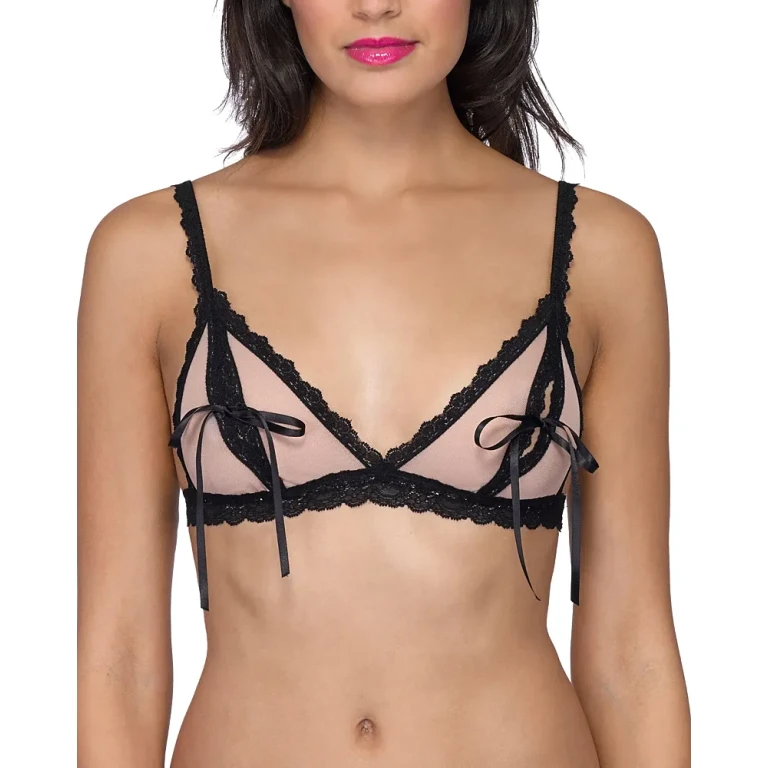 Hanky Panky After Midnight Stretch Tulle Peekaboo Bralette