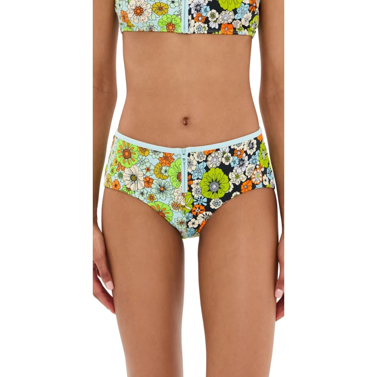ALÉMAIS Orange Blossom Zip Boy Briefs Multi XL