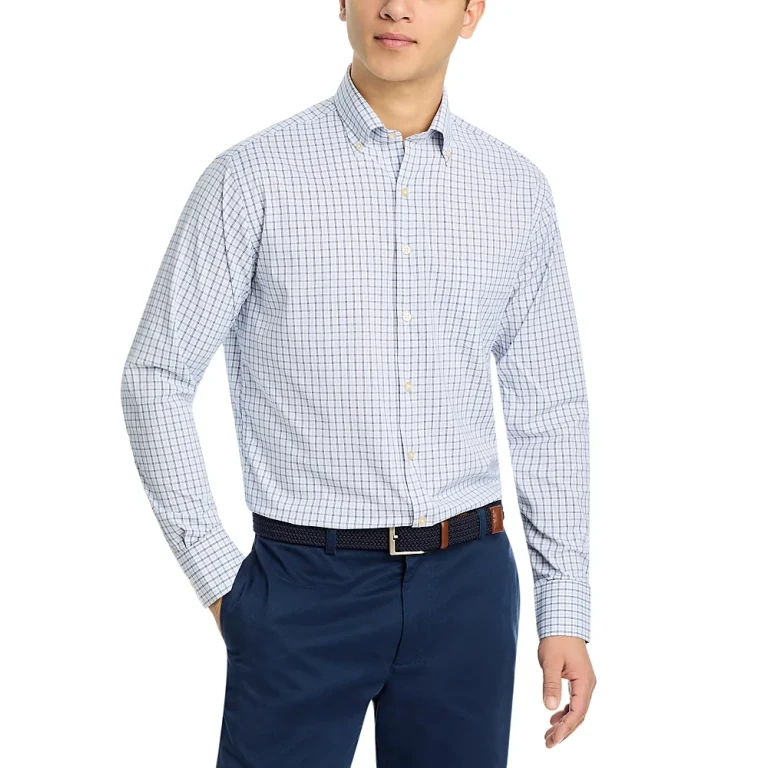 Peter Milar Hamilton Regular Fit Performance Button Down Shirt