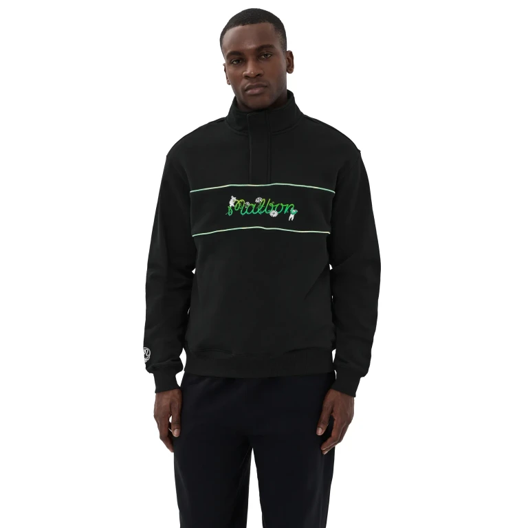 Malbon Malbon x Grateful Dead Collegiate Sweatshirt Black M