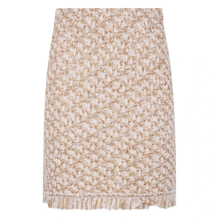 Burberry Beige Wool Skirt