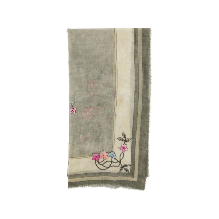 Faliero Sarti Scarfs Grey Wool - Women
