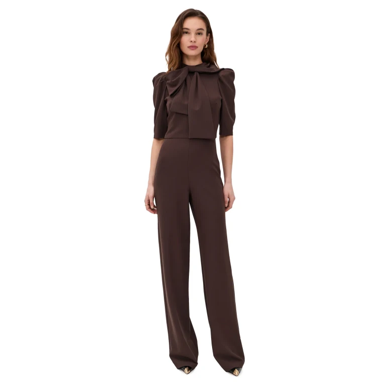 Black Halo Ara Jumpsuit Black Panther/Black 10