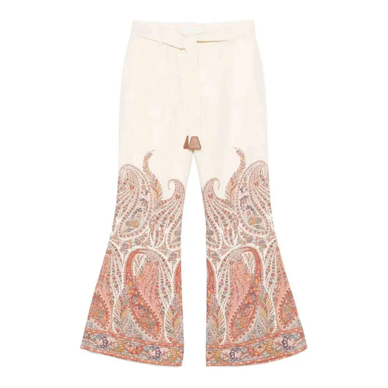 Zimmermann Pantalons Décontractés - Crème