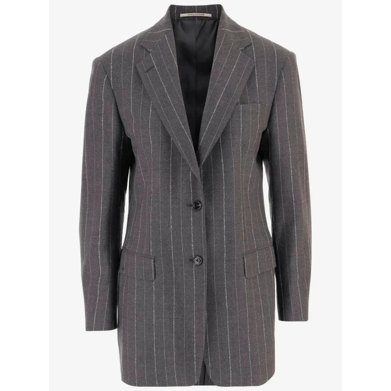 Tagliatore Single-breasted Stretch Wool Jacket