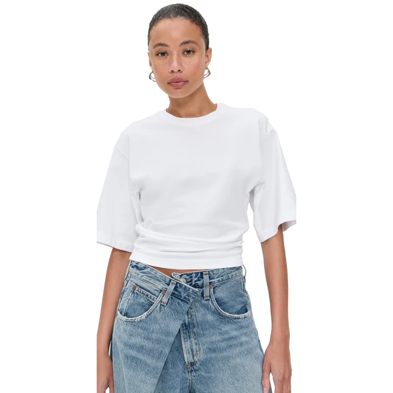 AGOLDE Shari Tシャツ ブラック XS