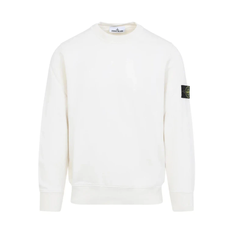 Stone Island Sweat-Shirts - Blanc
