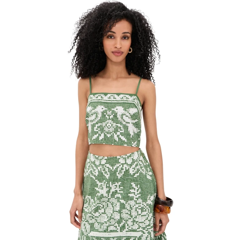 Cleobella Juniper Top Verdant Flight S