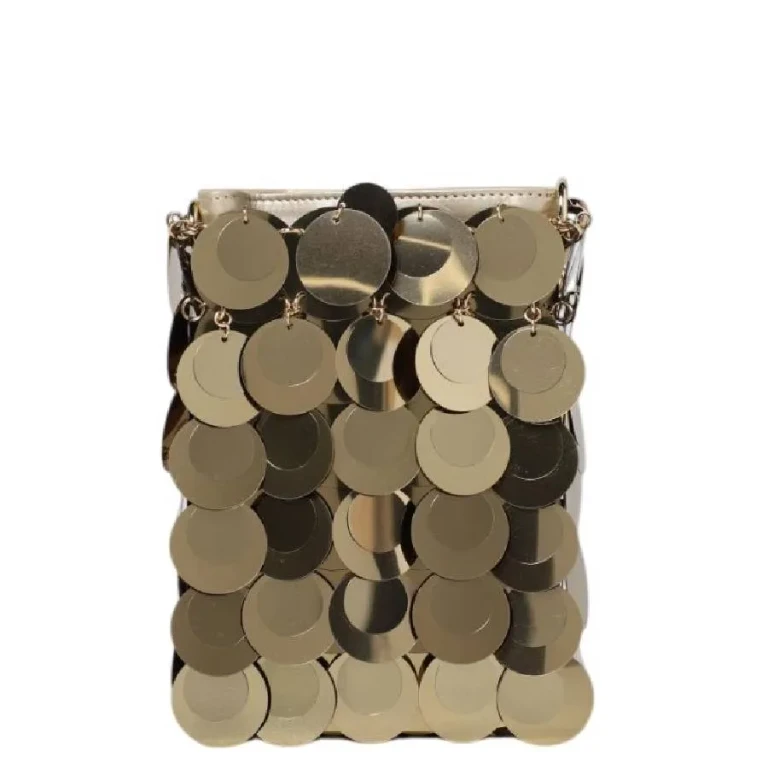 Paco Rabanne Adjustable Metal Shoulder Strap Bag