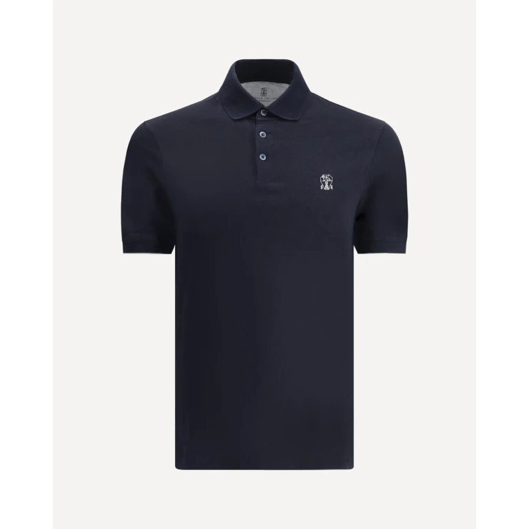 BRUNELLO CUCINELLI Cotton Polo Male S