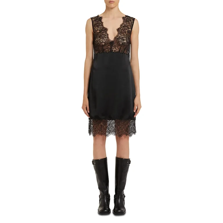 Marella Lace Black Dress